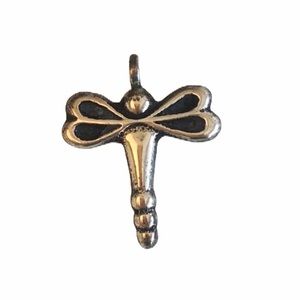 Dragonfly Sterling Silver Necklace Charm